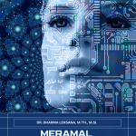 Blue White Simple Modern Technology Book Cover
