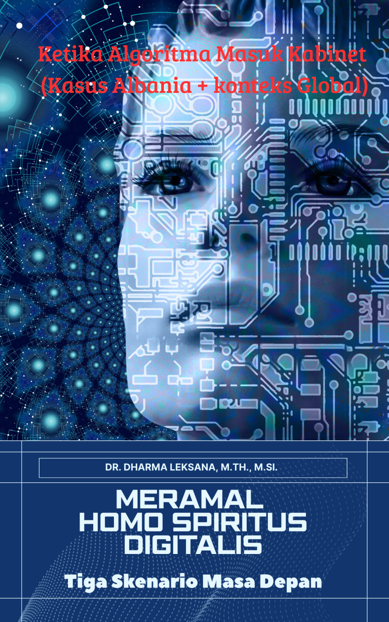 Blue White Simple Modern Technology Book Cover