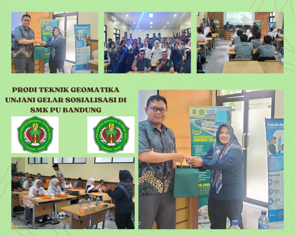 Prodi Teknik Geomatika UNJANI Gelar Sosialisasi di SMK PU Bandung 8 WhatsApp Image 2026 02 13 at 19.34.43