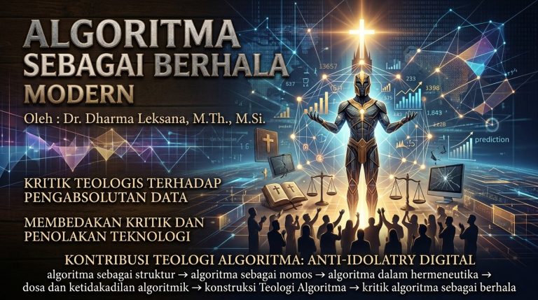 ALGORITMA SEBAGAI BERHALA MODERN