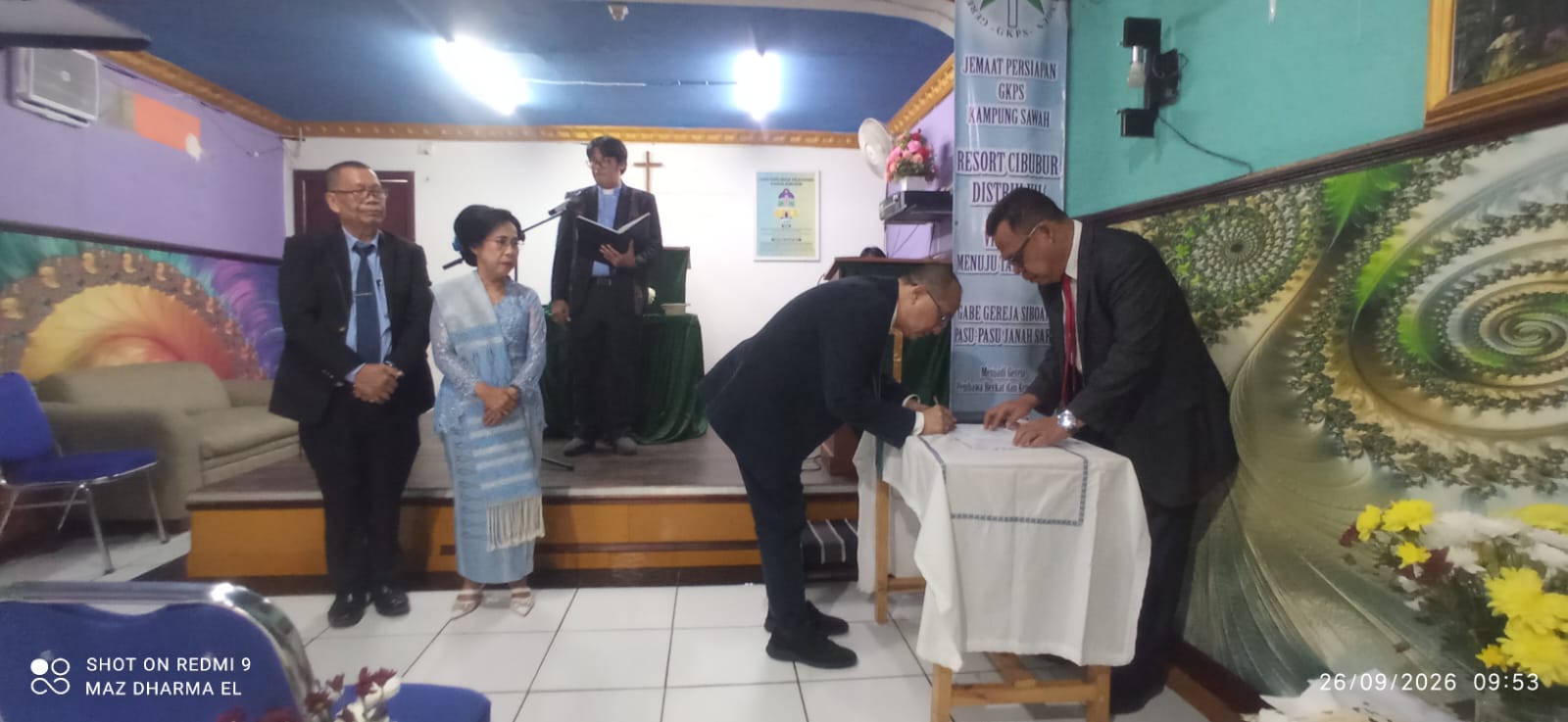 Pdt. Jahenos Saragih dan Sintarayani Damanik
